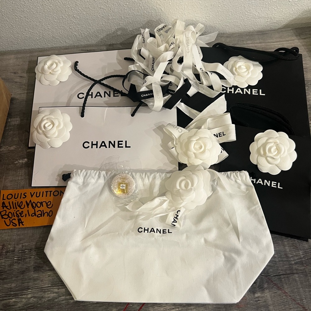 Chanel gift bag lot
